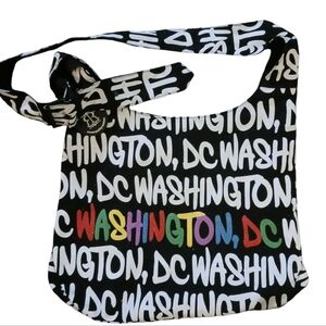 ROBIN RUTH WASHINGTON, DC  Shoulder bag.  Womens.  Black, white, multi-color.